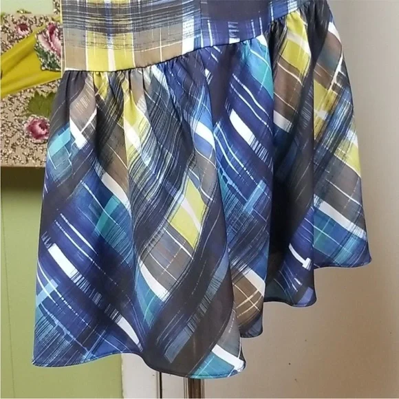 Stylish Plaid Spaghetti Strap Dress - Picture 8 of 9